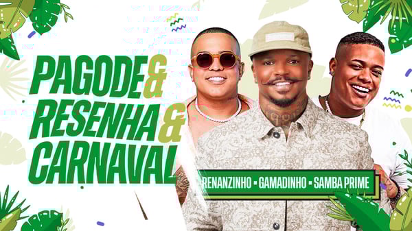 FLYER THUMB CAPA CD BANNER YOUTUBE PAGODE CARNAVAL PSD EDITÁVEL