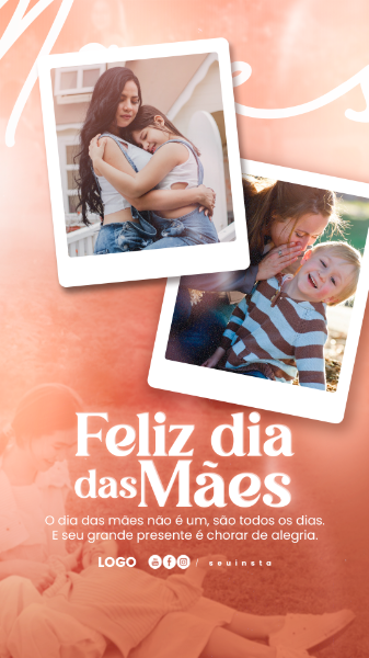 STORIE SOCIAL MEDIA POST 12 DE MAIO DIA DAS MÃES PSD