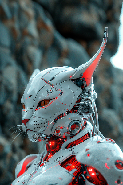 GATO ROBOTICO - FUTURISTA