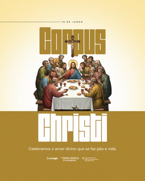 SOCIAL MEDIA DIA DE CORPUS CHRISTI 19 DE JUNHO