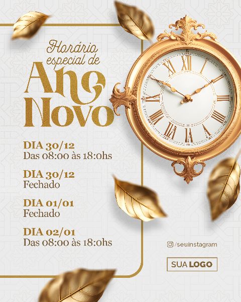 SOCIAL MEDIA - ANO NOVO FELIZ 2024 - NEW YEAR HAPPY 2024 - 31 FEED