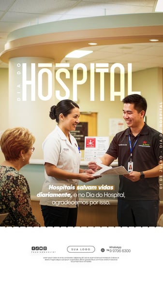 01 DE JULHO - DIA DO HOSPITAL - FLYER SOCIAL MEDIA PSD EDITÁVEL 4