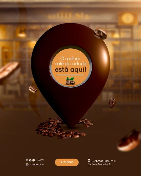 CAFETERIA CAFÉ SOCIAL MEDIA FEED VERTICAL