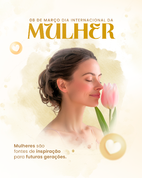 SOCIAL MEDIA DIA INTERNACIONAL DA MULHER