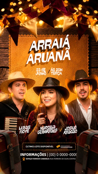 SÃO JOÃO FLYER EVENTO