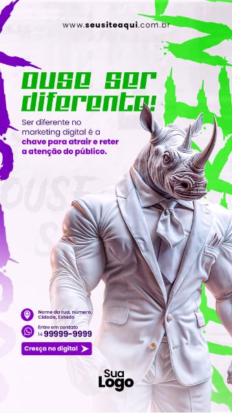 STORY - AGÊNCIA DE MARKETING DIGITAL | PSD EDITÁVEL