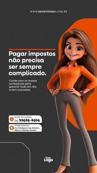 Story - Contabilidade - Contabil - Social media