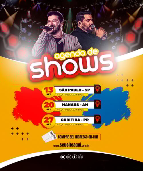 FLYER EVENTOS MÚSICA