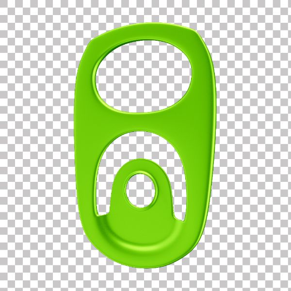 ASSET 3D ANEL LACRE DE ALUMÍNIO DE LATA DE REFRIGERANTE CERVEJA ENERGÉTICO COM FUNDO TRANSPARENTE