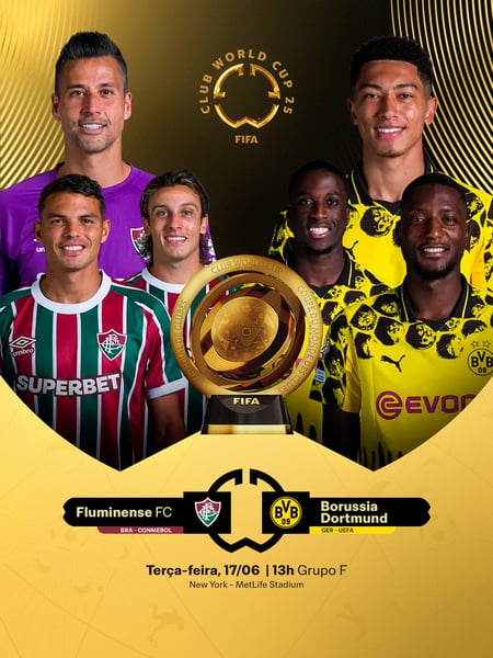 FLUMINENSE FC X BORUSSIA DORTMUND - FIFA CWC 2025 FINAL FEED