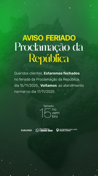 COMUNIDO 15 DE NOVEMBRO PROCLAMAÇÃO DA REPÚBLICA - 03 STORY