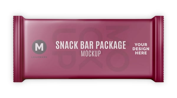 EMBALAGEM DE LANCHE PSD EDITÁVEL MOCKUP