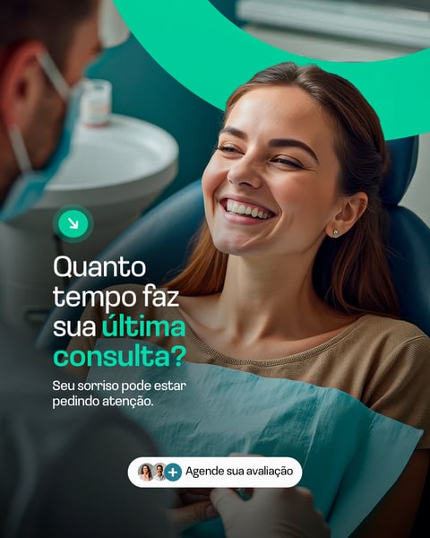 CONSULTA ODONTOLÓGICA ODONTOLOGIA SOCIAL MEDIA PSD EDITÁVEL
