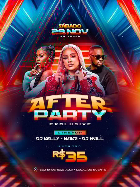 FLYER DE SHOW AFTER PARTY EXCLUSIVE FEED