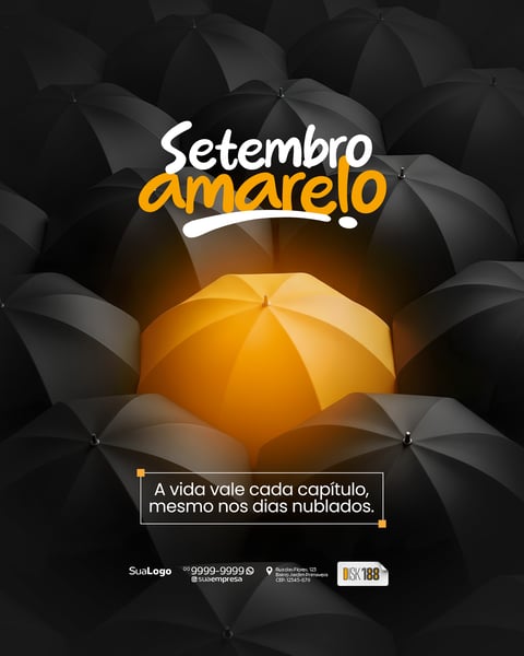 SETEMBRO AMARELO SOCIAL MEDIA PSD EDITÁVEL 12