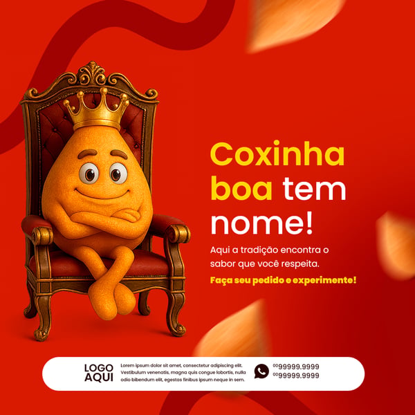 SOCIAL MEDIA FASTFOOD COXINHA