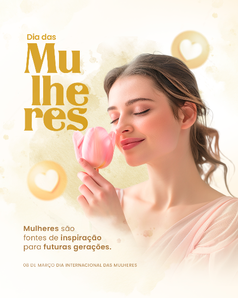 SOCIAL MEDIA DIA INTERNACIONAL DA MULHER