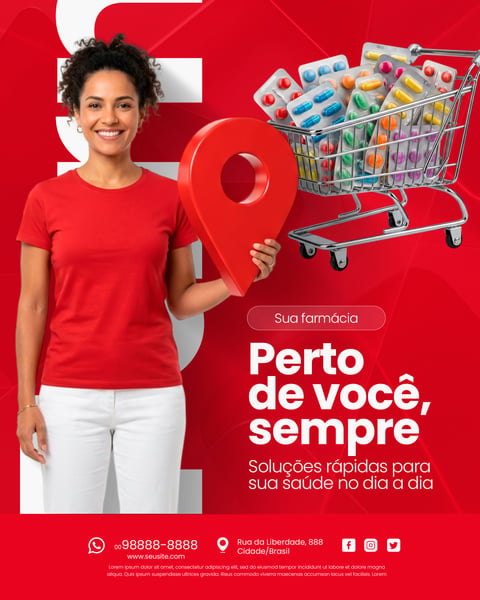FARMÁCIA E DROGARIA SOCIAL MEDIA PSD EDITÁVEL 5