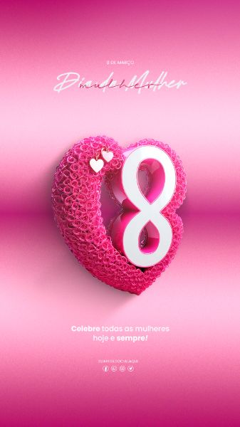 DIA DA MULHER 8 DE MARÇO STORY