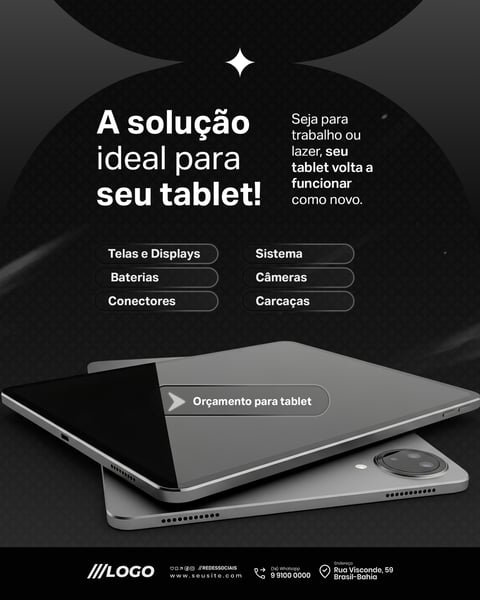 ASSISTÊNCIA TÉCNICA AUTORIZADA ELETRÔNICOS E ACESSÓRIOS SOCIAL MEDIA PSD EDITÁVEL 7