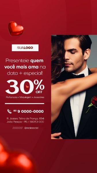 DIA DOS NAMORADOS SOCIAL MEDIA POST STORY