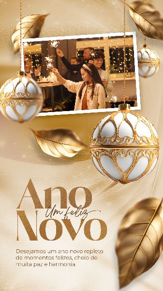 SOCIAL MEDIA - ANO NOVO FELIZ 2024 - NEW YEAR HAPPY 2024 - 26 STORY
