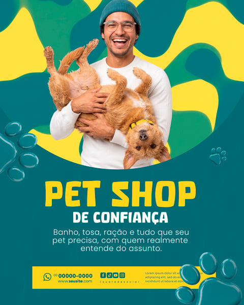 SOCIAL MEDIA PET SHOP PSD EDITÁVEL 9