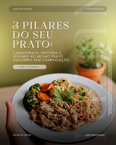 Social Media Nutricionista PSD Editável 4