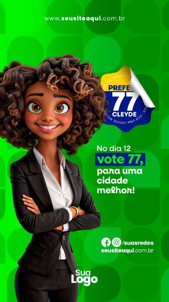 STORY - CAMPANHA POLITICA - SOCIAL MEDIA | PSD EDITÁVEL