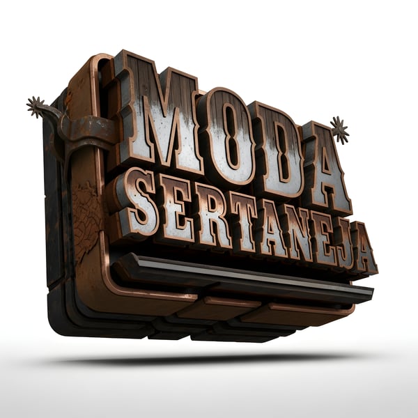 SELO 3D MODA SERTANEJA 11