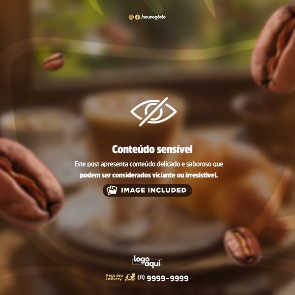 SOCIAL MEDIA PADARIA CONTEÚDO SENSÍVEL