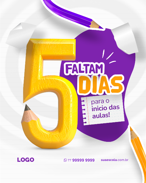 VOLTA AS AULAS: MATRÍCULAS ABERTAS 10