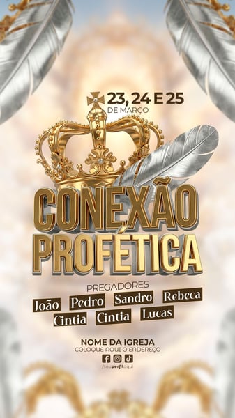 STORY FLYER IGREJA CULTO GOSPEL SOCIAL MEDIA PSD EDITÁVEL 02