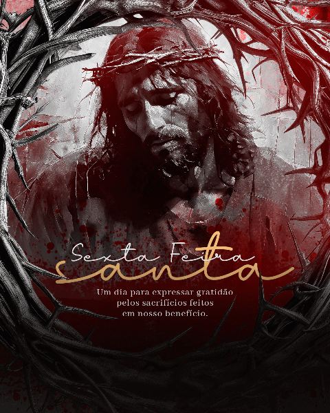 SOCIAL MEDIA - 29 DE MARÇO . SEXTA FEIRA SANTA V5