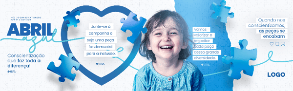 ABRIL AZUL - MÊS DE CONSCIENTIZAÇÃO SOBRE O AUTISMO CARROSSEL
