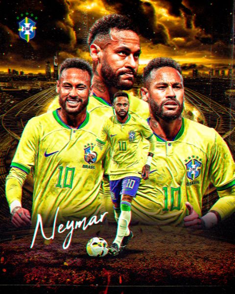 SELEÇÃO BRASILEIRA NEYMAR JÚNIOR PSD