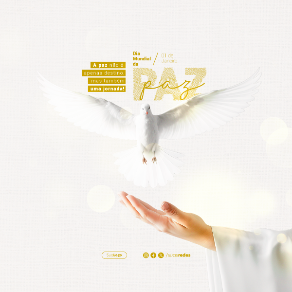 SOCIAL MEDIA POST DIA MUNDIAL DA PAZ