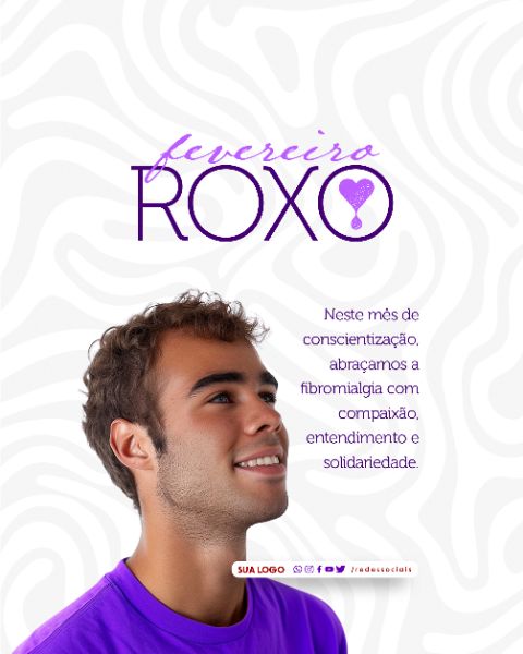 SOCIAL MEDIA - FEVEREIRO ROXO - COMPAIXÃO