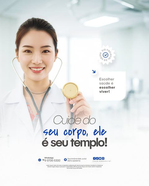 DIA NACIONAL DA SAÚDE 05 DE AGOSTO FLYER SOCIAL MEDIA PSD EDITÁVEL 11