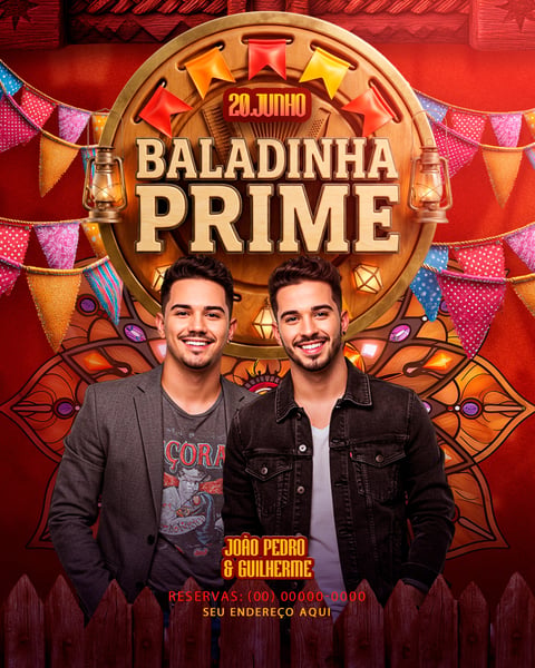 FLYER PARA EVENTO 2026 BALADINHA PRIME