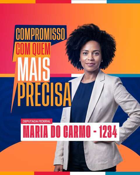 ARTE POLÍTICA DEPUTADA FEDERAL 2