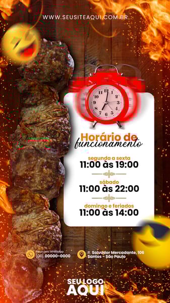 STORY - AÇOUGUE | CARNE | CHURRASCO | SOCIAL MEDIA | PSD EDITÁVEL