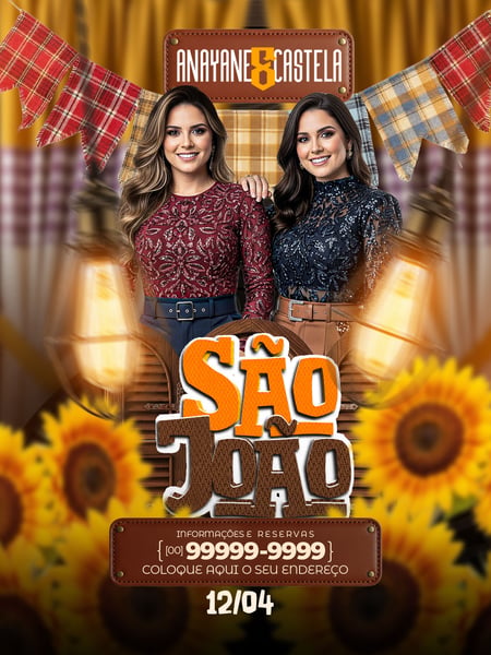 FEED FLYER EVENTOS SHOWS ARTISTAS SOCIAL MEDIA PSD EDITÁVEL 02