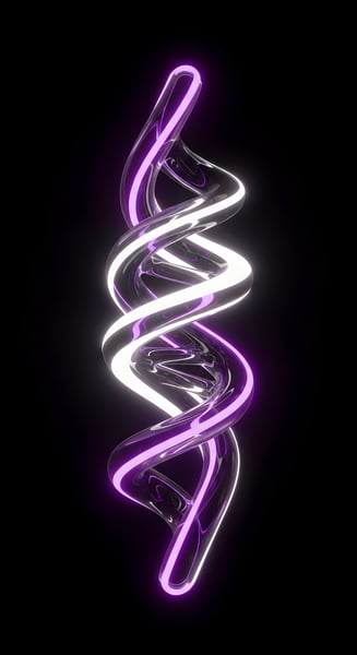 ELEMENTO NEON FLUTUANTE EM ASPIRAL 05