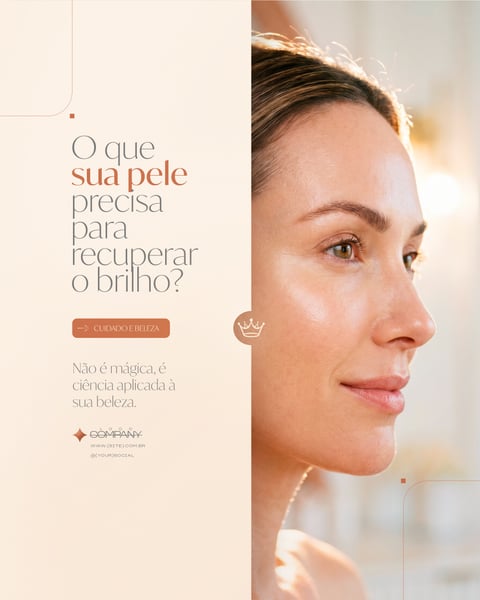 CLÍNICA DE ESTÉTICA BELEZA AUTOCUIDADO SOCIAL MEDIA PSD EDITÁVEL 1