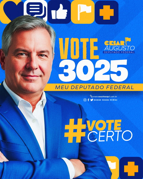 CAMPANHA POLÍTICA DEPUTADO FEDERAL FEED 1