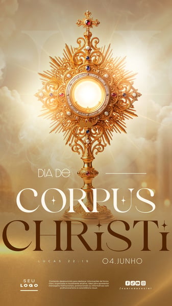 DIA DE CORPUS CHRISTI 04 DE JUNHO STORY SOCIAL MEDIA PSD EDITÁVEL 5