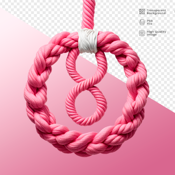 DIA DA MULHER -  ELEMENTO 3D  CORAÇÃO DE LÃ PARA COMPOSIÇÃO