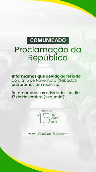 COMUNIDO 15 DE NOVEMBRO PROCLAMAÇÃO DA REPÚBLICA - 02 - STOR