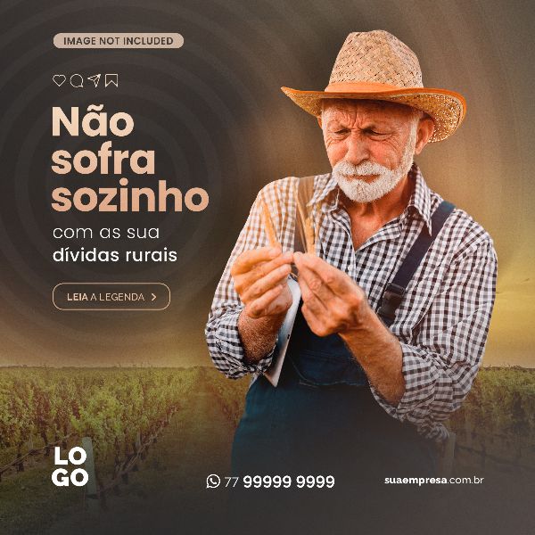 NÃO SOFRA SOZINHO COM AS SUAS DIVIDAS RUARIAS - ADVOCACIA